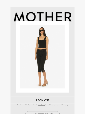 Mother Denim - BACK BY POPULAR DEMAND