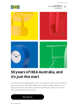 IKEA (AU) - 50 years? That's a lot of IKEA.