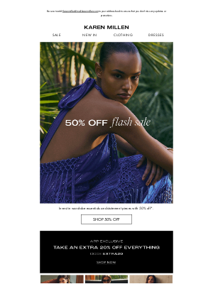 Karen Millen - Flash Sale | 50% off