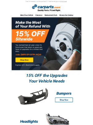 CarParts - Turn That Refund Into Upgrades 🔧💵
