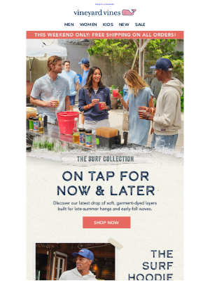 Vineyard Vines - The Surf Collection: New Drop, Same Chill