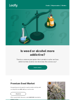 Leafly - Is cannabis safer than alcohol?