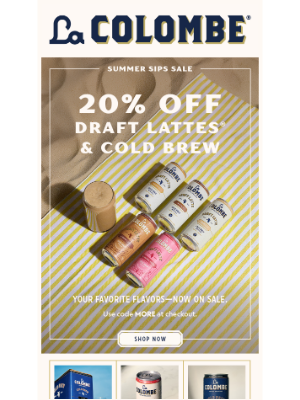 La Colombe Coffee Roasters - STARTS NOW: Summer Sips Sale ⛅