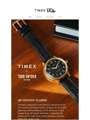 Timex - Timex x Todd Snyder Marlin®️ Automatic