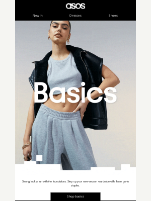 ASOS  - 2025 basics, incoming!