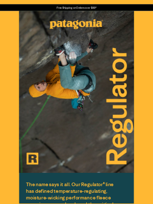 Patagonia - Regulate heat and sweat
