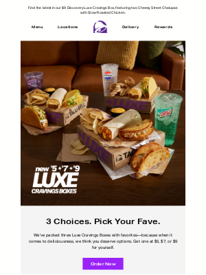 Taco Bell - Make a craveable decision