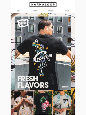 Karmaloop - 🍦 Fresh Icecream Drop! Fresh Shirts, Shorts & Today's Essentials.
