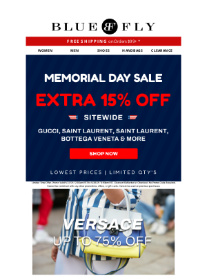 Bluefly - Love Your Brands? Enjoy 15% More Savings!