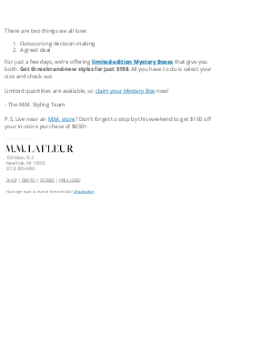 MM.LaFleur - 3 styles for $198.