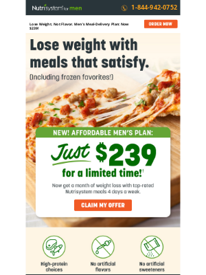 Nutrisystem - Open Now for BIG Savings!