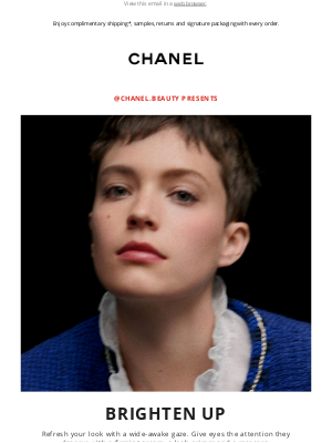 CHANEL - Wake up your gaze with CHANEL Beauty