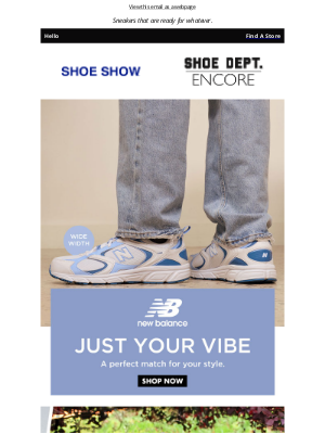 SHOE SHOW - For every move, for every vibe — New Balance. 👟✨
