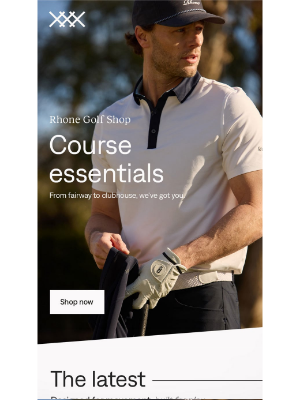 Rhone - Introducing the Rhone Golf Shop