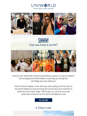 Uniworld Boutique River Cruise Collection - Your Next Adventure Awaits—But Where?