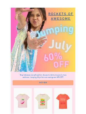 ROCKETS OF AWESOME - Jump to it, there are savings to find!