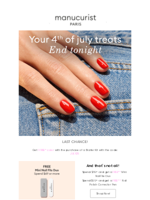 Manucurist - LAST CHANCE!! ✨❤️💙✨