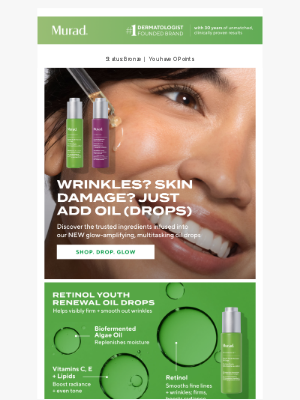 Murad - 2 know is 2 glow: How new Oil Drops work