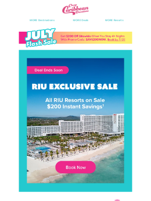 CheapCaribbean - RIU Hotels & Resorts Are Waiting for You (Here's a Deal)! Book Your Dream Getaway Right Now
