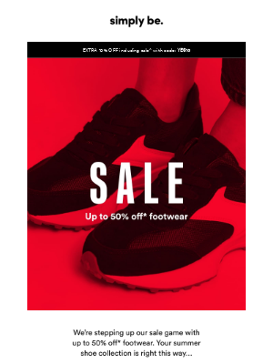 Simply Be (United Kingdom) - Shoe-stopping savings 👟