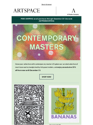 Artspace - Grow your collection with contemporary masters