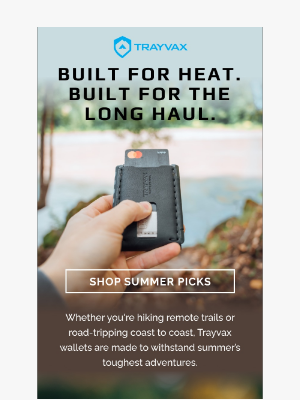 Trayvax - Battle-Ready Wallets for Summer Adventures