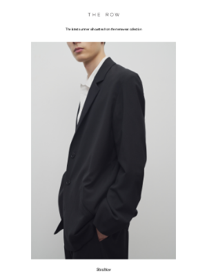 The Row (United Kingdom) - New Menswear