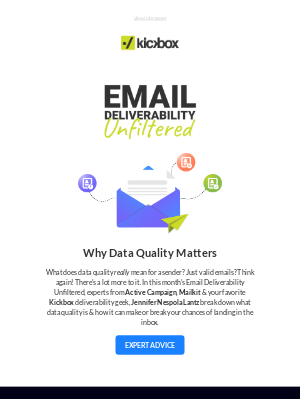 Kickbox - Expert Insights: Why Data Quality Matters & Permission-Based Email Marketing