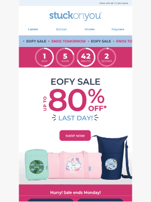 Stuck on You - 🎉 EOFY Sale Ends Tomorrow! Last day to shop up to 80% off!