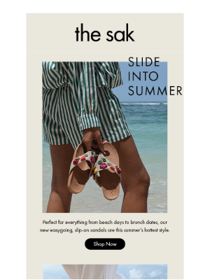The Sak - Just In! Sandals made for sunny days.