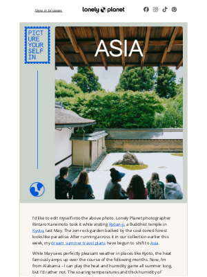 Lonely Planet - Places to keep cool in Asia this summer