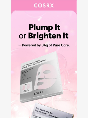 COSRX - Glow differently. Two new Hydrogel Masks just dropped✨