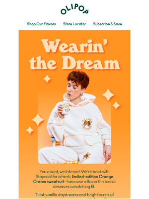 OLIPOP - New Dreamy Merch Drop ☁️✨🍊