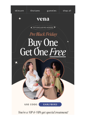 Medterra - 🔓 Early Black Friday Access – Buy One Get One FREE!