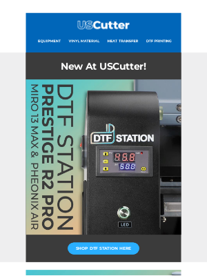 USCutter - 🖨️ New At USCutter - The Prestige R2 Pro DTF Printer