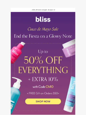 Bliss - Your Cinco cart is calling 📞