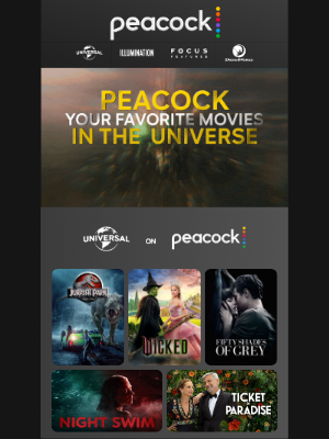 Peacock(Tuvalu) - 🍿 Movie Night? On It.