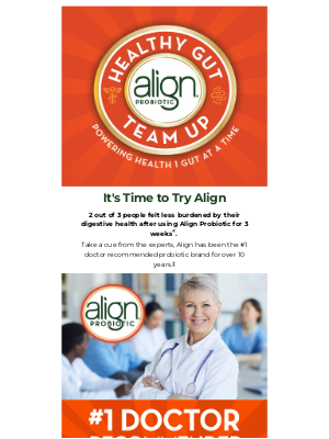 Align Probiotics - Align- the #1 doctor recommended probiotic brand‡