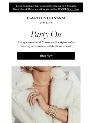 David Yurman - The Edit: Holiday Party Styles