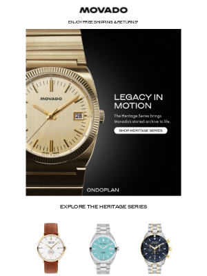 Movado - Heritage Series: Movado's Legacy Reimagined