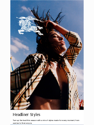 Burberry USA - New drop: house styles as worn by Alexa Chung