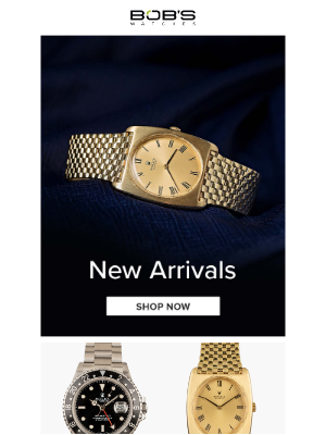 Bob's Watches - Just Added: 45 New Watches