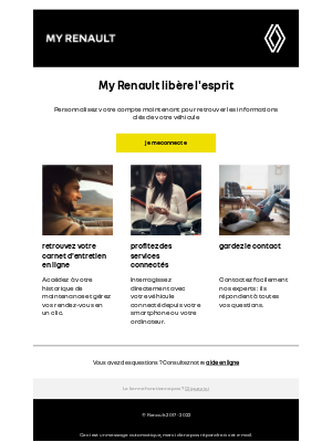 Renault (France) - Votre compte a été activé