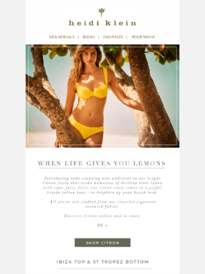 Heidi Klein (UK) - When Life Give You Lemons...