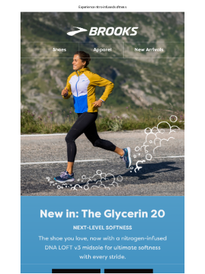 Brooks Running (UK) - The new Glycerin 20 is here