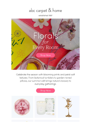 ABC Carpet & Home - Bring the Outdoors In 💐