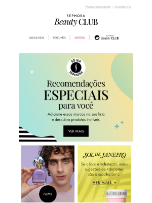 Sephora (Brazil) - Nossas recomendações para você 🩷