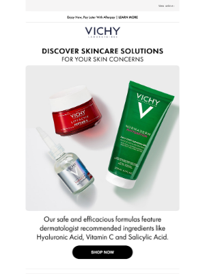 Vichy - Skincare Solutions For Every Concern