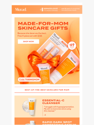 Murad - How to say “Thanks, Mom” with a gift she’ll ❤️