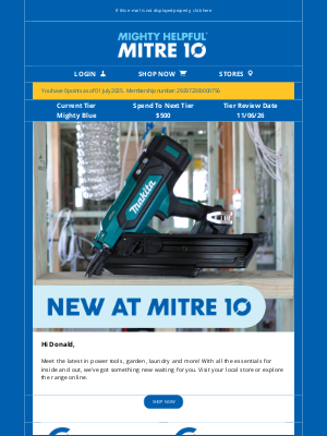 Home Hardware (Australia) - Donald, Discover What’s New at Mitre 10!